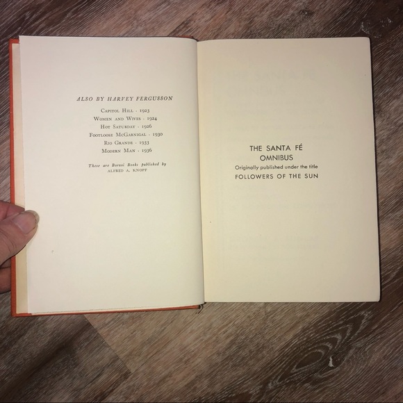 Harvey Fergusdon Santa Fe Omnibus Trilogy 1929. - Picture 8 of 13